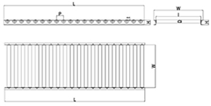 單排齒動(dòng)力滾筒
